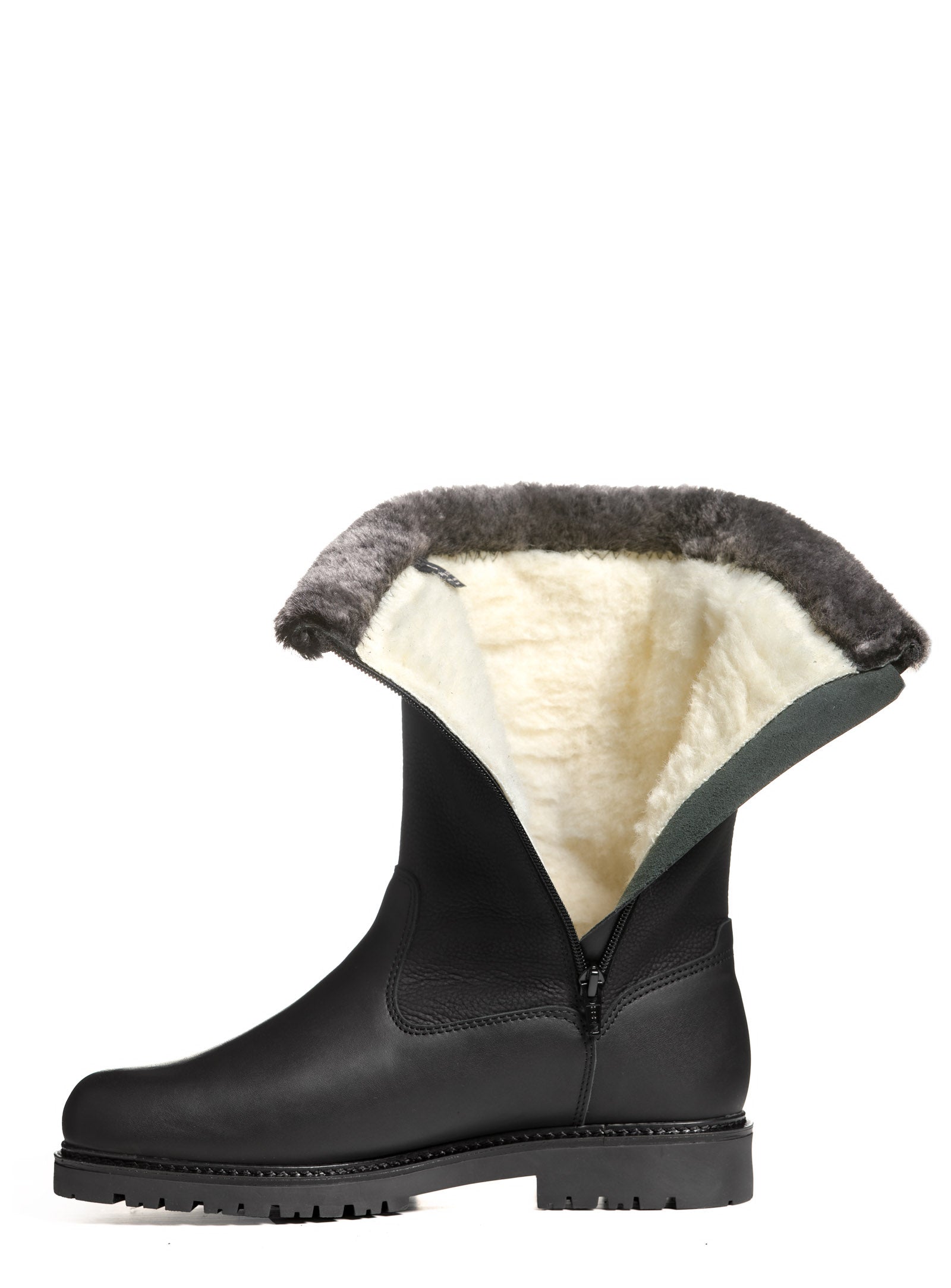 Genuine leather winter boots discount