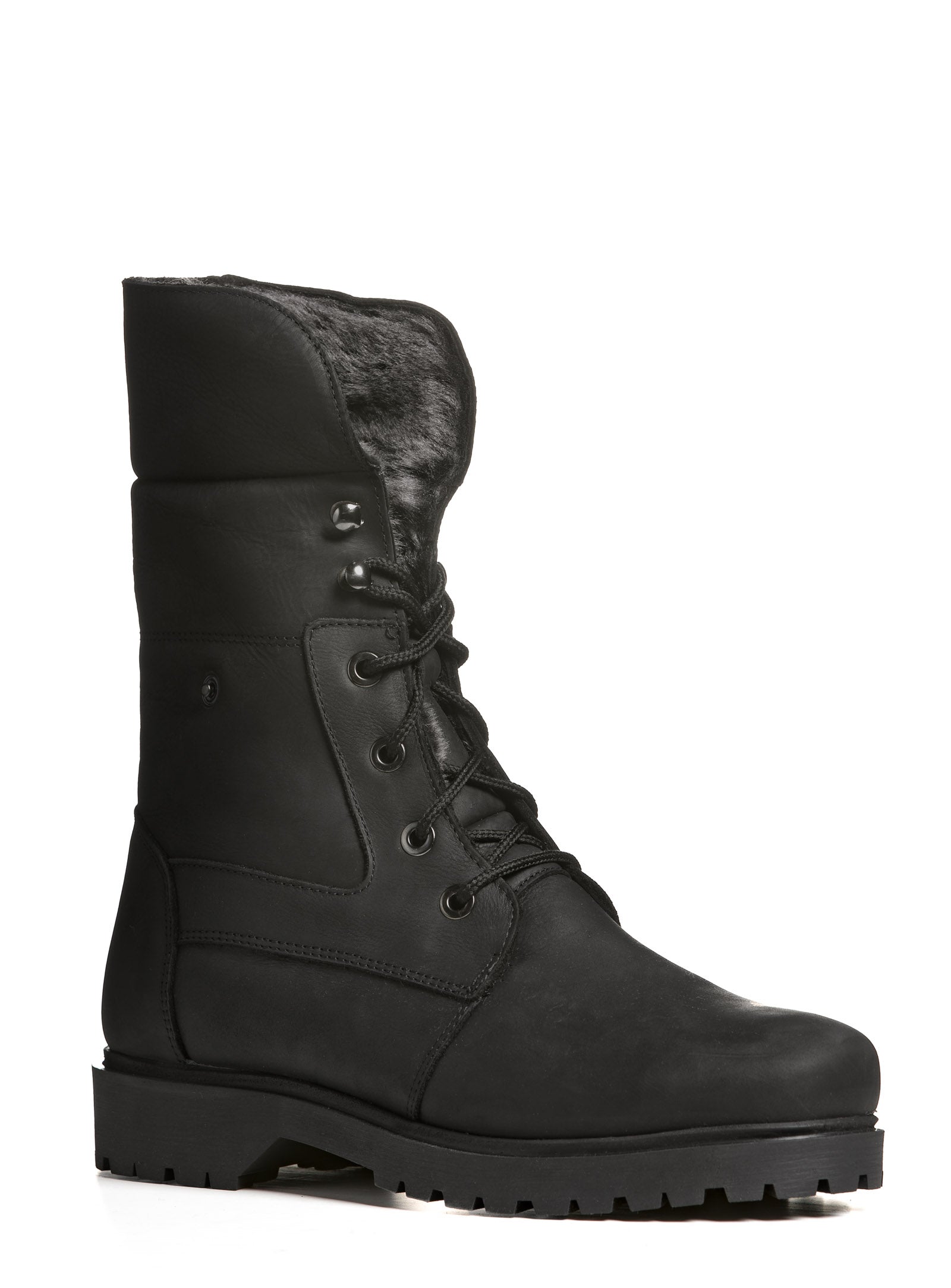 NORDIK Men's Waterproof Leather Winter Boots Made in Canada